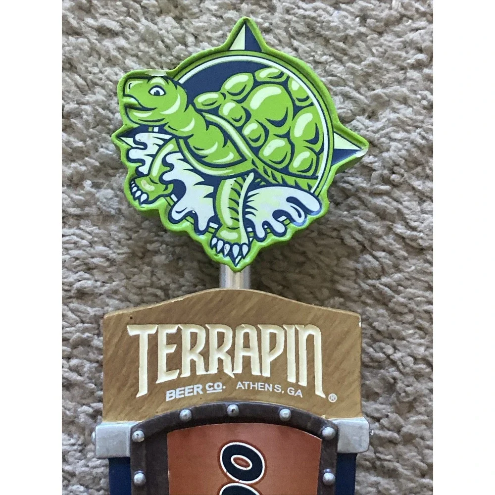 Terrapin Beer Company Nitro Moo-Hoo Stout Logo Beer Tap Handle 12.25